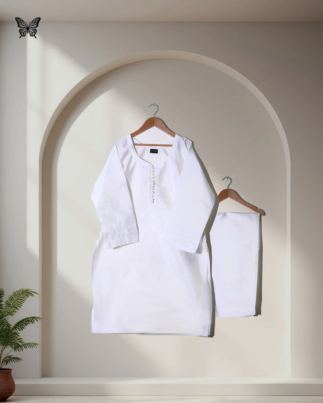 BR 1 Nooreh 3 Piece Raw Silk