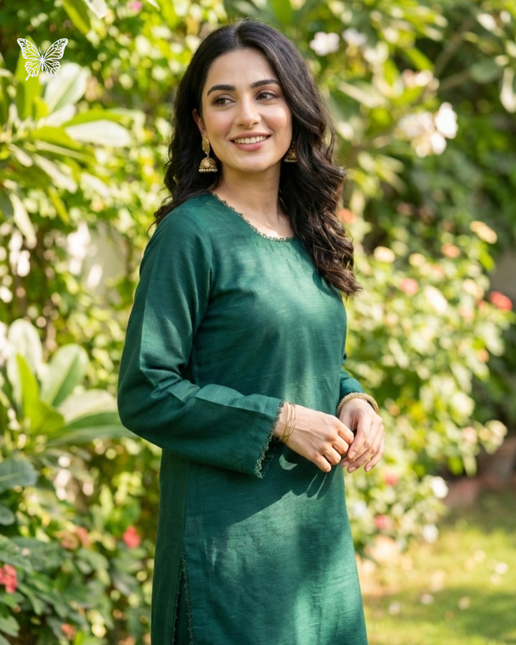 BR 14 Jade 2 Piece Khaddar