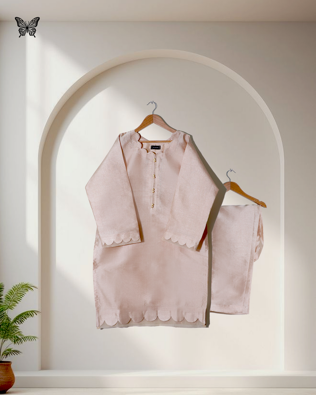 BR 7 Selene 3 Piece Raw Silk