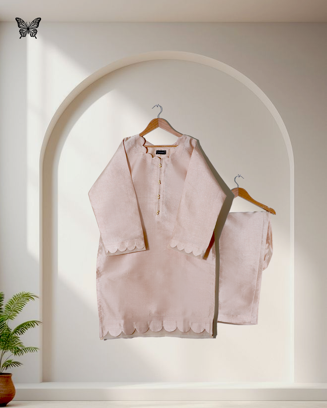 BR 7 Selene 3 Piece Raw Silk