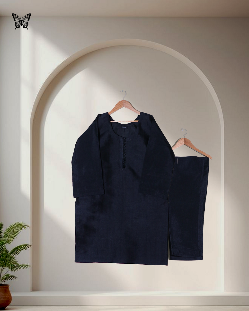 BR 2 Fateh 3 Piece Raw Silk