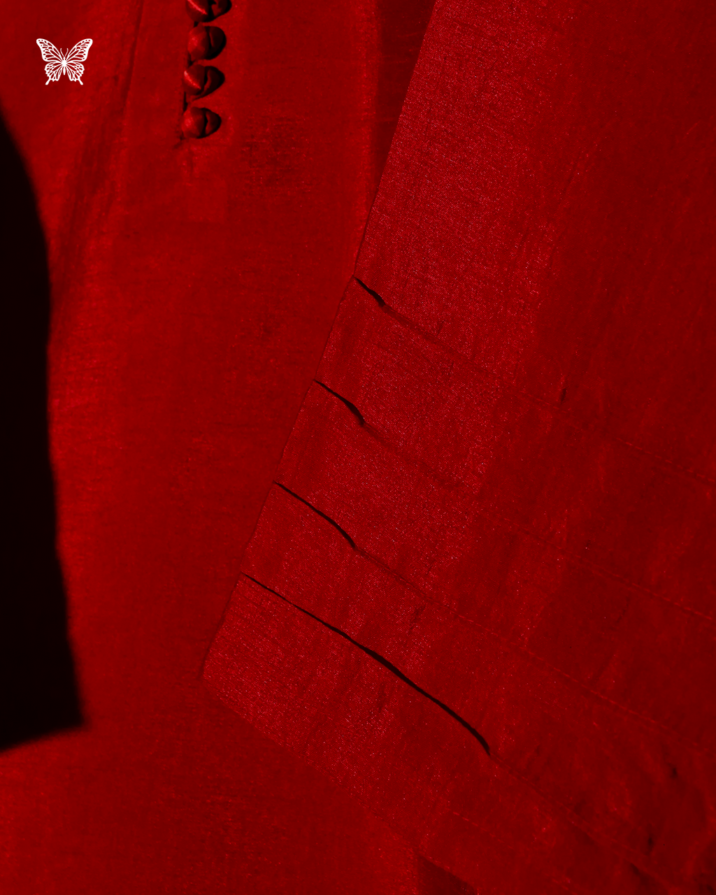 BR 3 Sybal 3 Piece Raw Silk